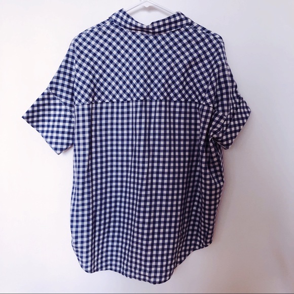 Madewell Gingham Courier Shirt - S - Picture 4 of 4